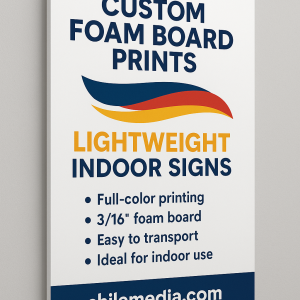 Chile Media San Antonio Print Shop - Custom Foam Board Prints