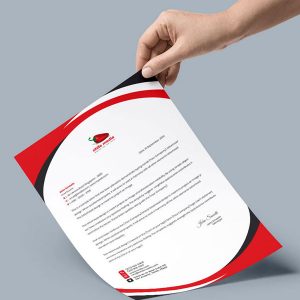 Custom Letterhead – Premium Business Letterhead in Full Color