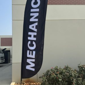 Feather Flag printing in San Antonio by Chile Media Print Shop